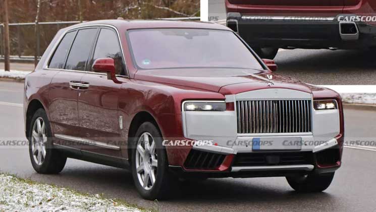 The new Rolls-Royce Cullinan 2024 was spotted on the roads before its premiere