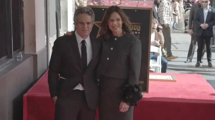 Jennifer Garner and Mark Ruffalo at Hollywood Walk of Fame Ceremony