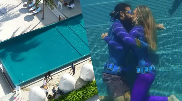 Maldives Lovebirds Dive Deep: Couple Sets Guinness Record for the Longest Underwater Kiss