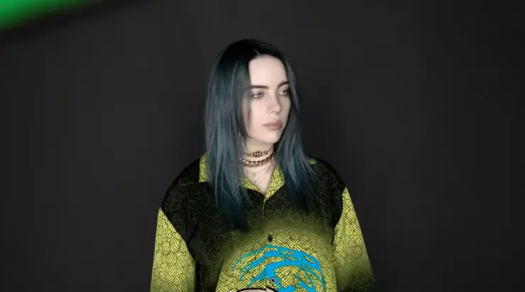 Actor Christian Bale is the reason Billie Eilish left her boyfriend, she has admitted