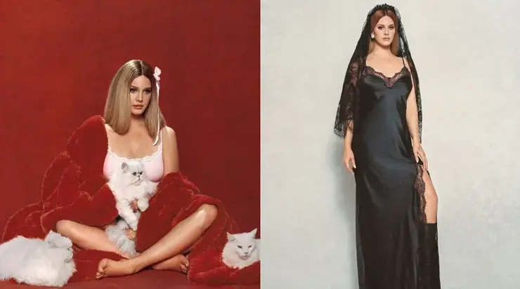 Kim Kardashian’s new SKIMS brand collection was promoted by Lana Del Rey