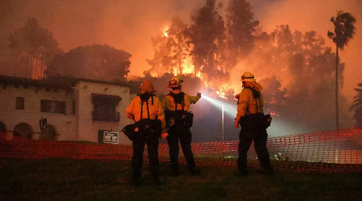 Why were the Los Angeles fires so devastating